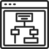 対応履歴や判断基準を可視化したイメージ